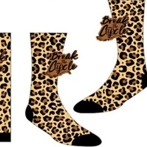 BTC Leopard Socks