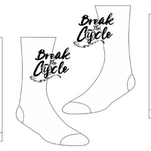 BTC Socks - White